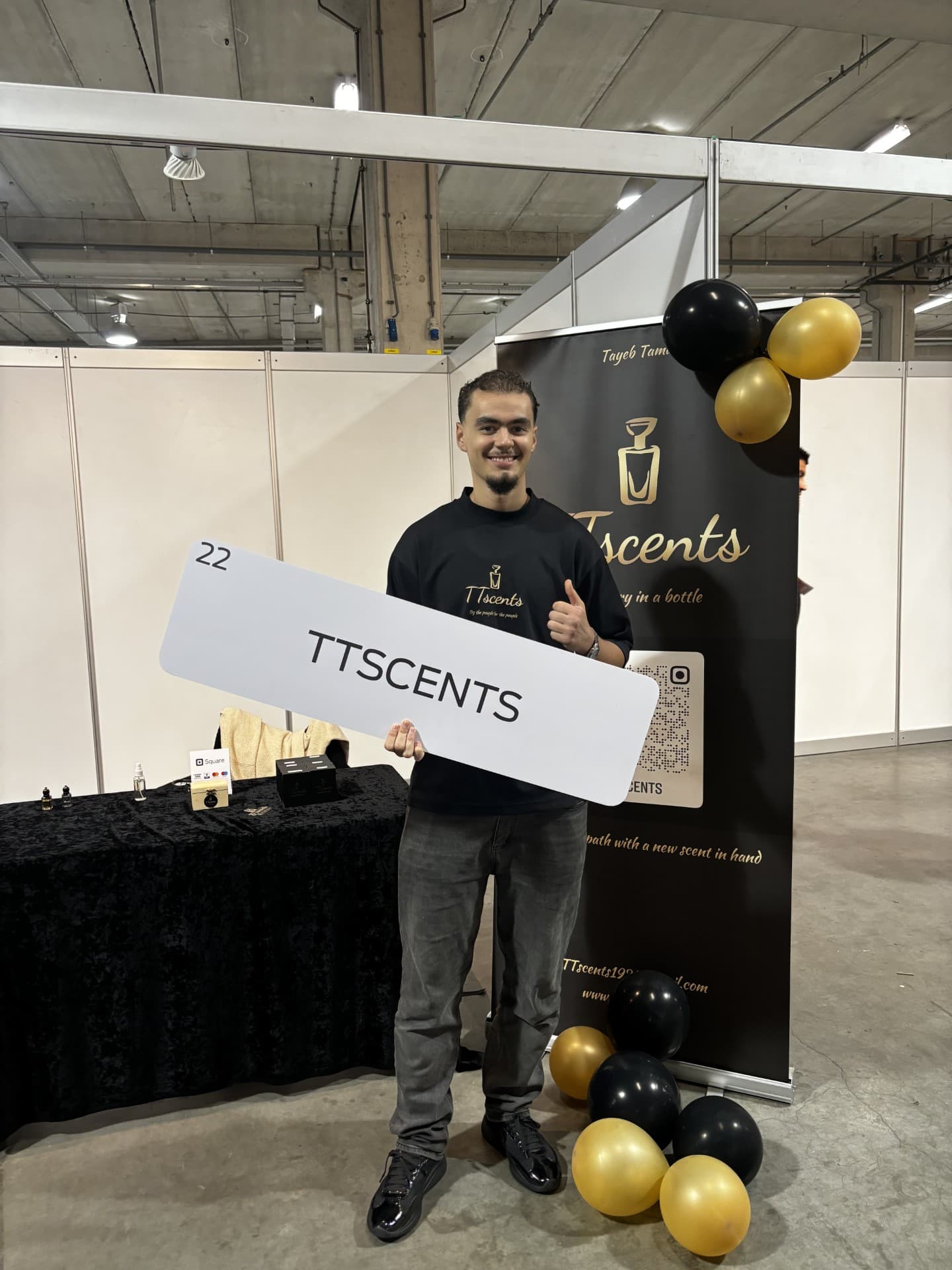 Tayeb Tamache, founder of TT Scents